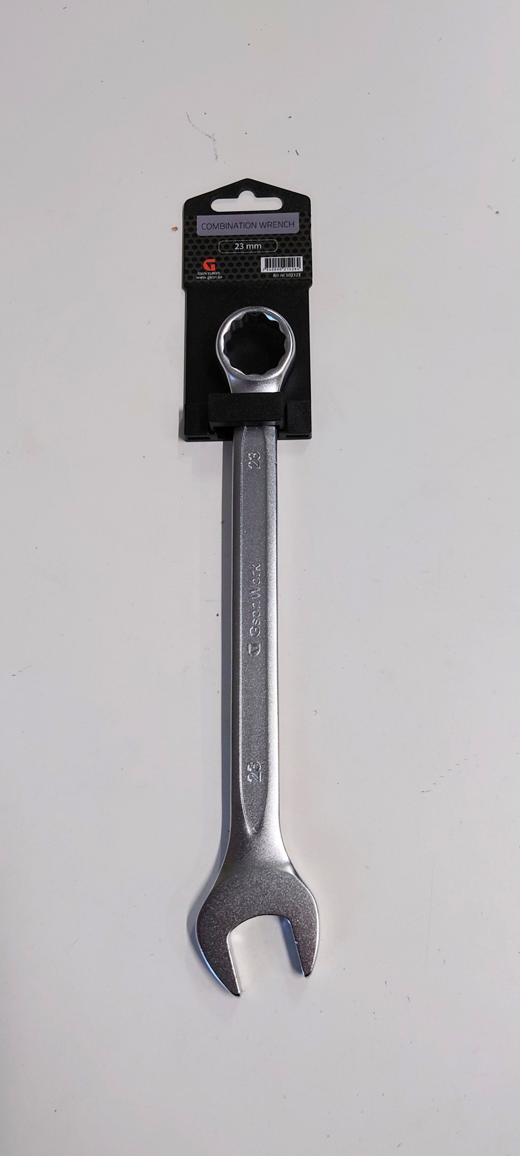 Ringnyckel, 23mm. 12 kants round corner.