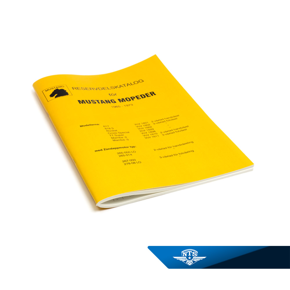 Reservdelskatalog Mustangmopeder.