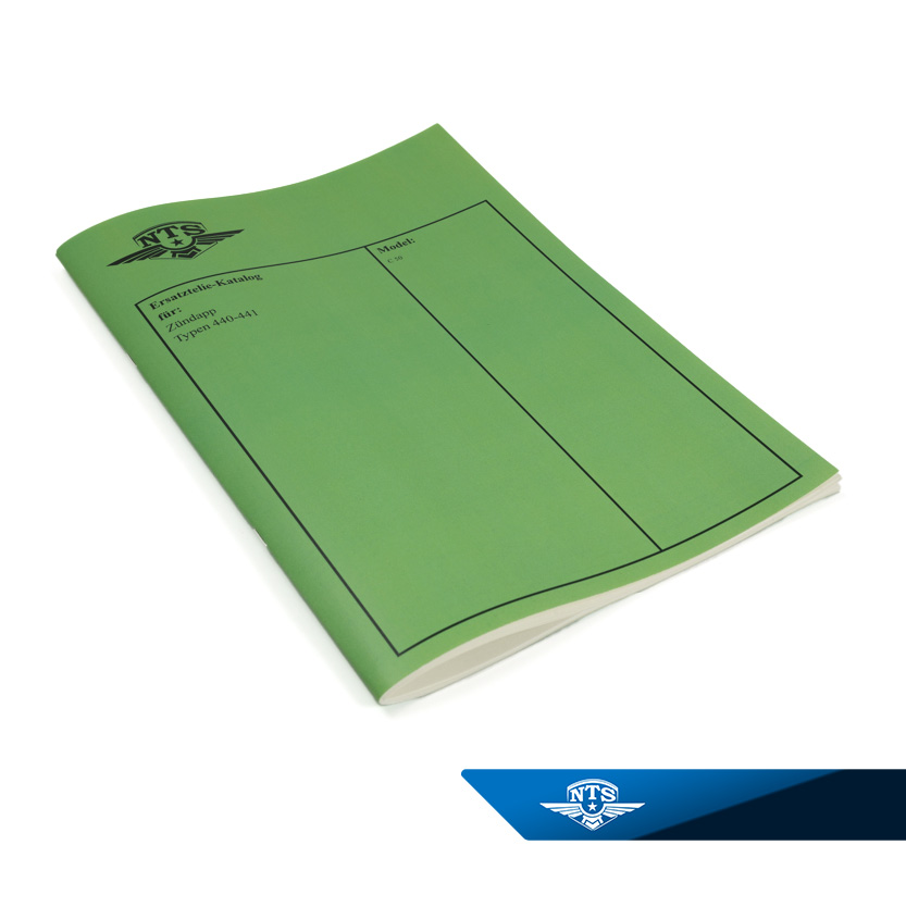 Reservdelskatalog Zundapp typ 440-441, C50 Super.