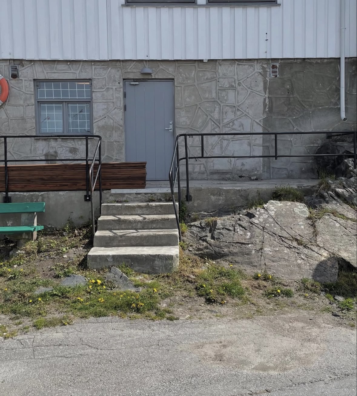 Altan före renovering