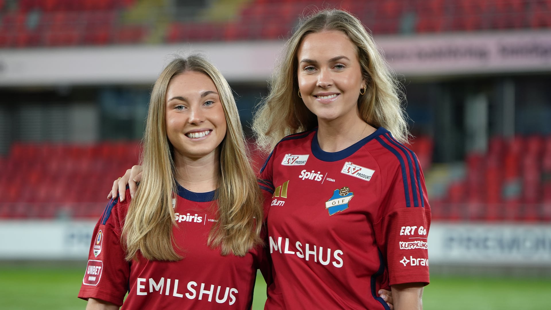 Ida Kummel och Cecilia Westergaard Olsson klara för spel i damlaget