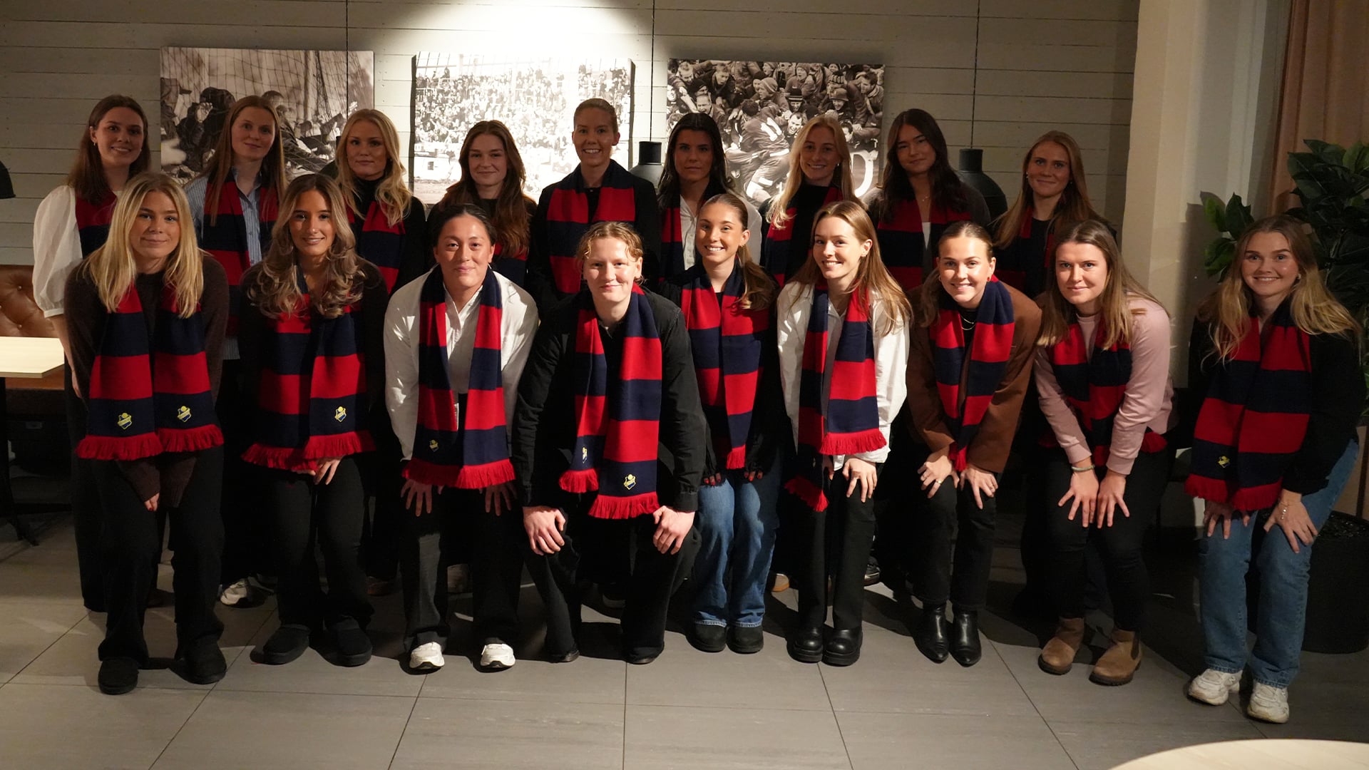 Kickoff med damlaget